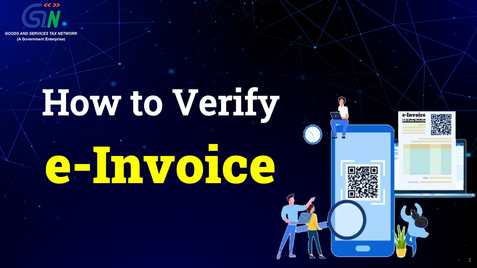 Watch informative video on 'How to verify e-Invoice Online and Offline ...
